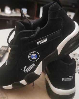 scarpa sportiva Ginneca Puma con logo BMW