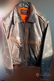 Giubbotto vintage di pelle aviatore Bomb Boogie