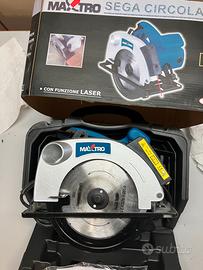 Sega circolare MaxTro 1200W con laser