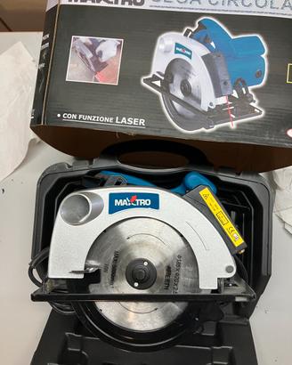 Sega circolare MaxTro 1200W con laser