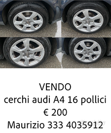 Cerchi audi A4 r16