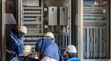 Elettricista industriale,PLC,IT,disegno,managemen