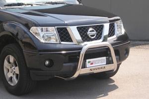 Nissan Navara D40 2005>2010 Bull Bar Ant. inox