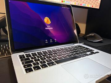 MacBook Pro 13" 2015 8GB 128GB condizioni C