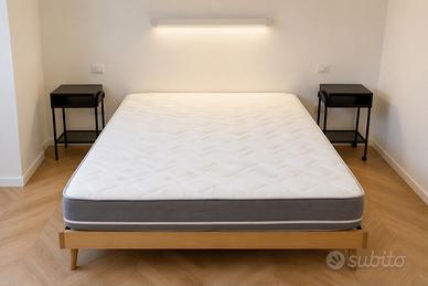 Letto matrimoniale 160x200 cm + materasso