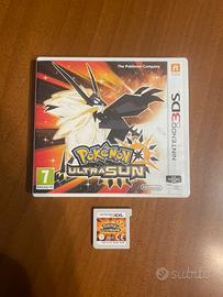 Pokemon Ultrasole Nintendo 3DS + custodia