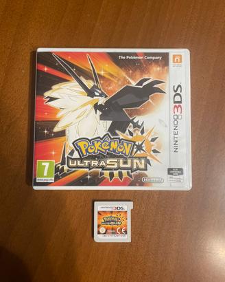 Pokemon Ultrasole Nintendo 3DS + custodia