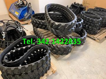 Cingoli in gomma Ricambio macchine movimento terra