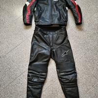 Completo in pelle :giacca +pantaloni