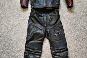 Completo in pelle :giacca +pantaloni