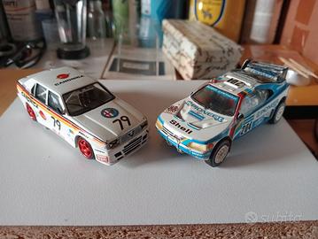 Alfa Romeo 75 turbo, Peugeot 405 1/43