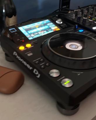 XDJ 1000 mk2 + DECKSAVER + scatoli originali