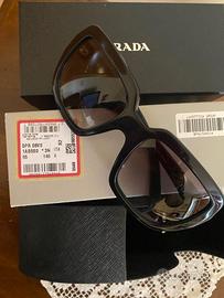 Occhiali  Sole Prada Donna Oversize Neri /Original