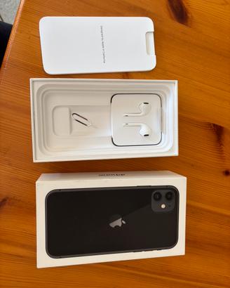 Iphone 11 custodia e cuffie