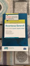 Libro avvertenze generali concorso docenti Edises