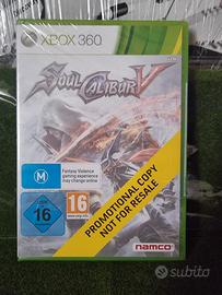 Soul Calibur V xbox 360 nuovo promotional copy 