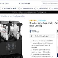 Divano e Granitore professionale Hotel