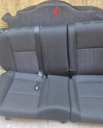 sedili posteriori alfa romeo 147 in stoffa neri
