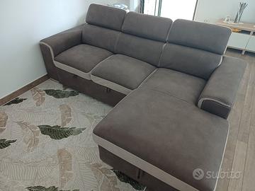 Divano letto contenitore pari al nuovo