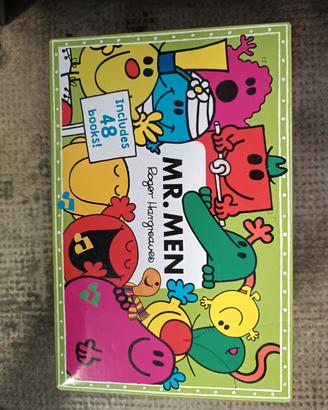 mini libri ''Mr. men"  48 mini book per bambini 