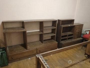 LIBRERIE IN LEGNO MASSELLO