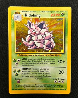 Pokemon Nidoking 11/102 Set Base ITA