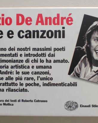 COFANETTO FABRIZIO DE ANDRE' - PAROLE E CANZONI