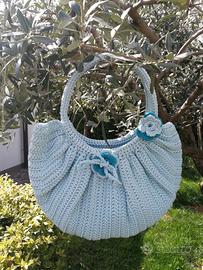 Borsa"crochet fat bottom bag"
