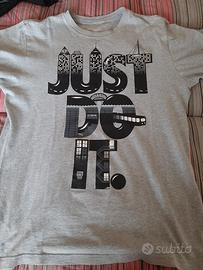T Shirt uomo grigia Just Do It Nike 