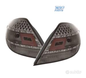 FANALI MERCEDES SLK R171 LED FONDO CROMATO AFFUMIC