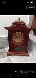 orologio a pendolo  da tavolo vintage