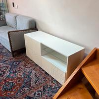 Mobile contenitore con anta e cassetto