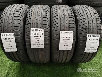 4 gomme 195 65 15 HANKOOK DEMO RIF1447