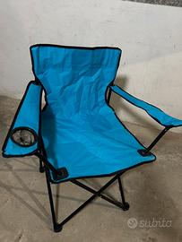 Sedia da campeggio pieghevole