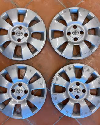 Copri cerchi borchie Toyota Yaris 15 pollici