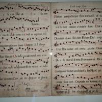 foglio di antifonario