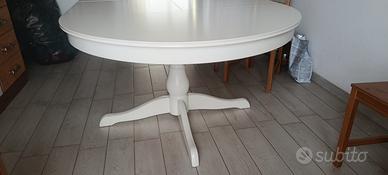 Tavolo  Ikea bianco allungabile