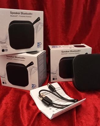 3 Speaker bluetooth 3 w con viva voce