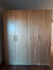 ARMADIO IKEA PAX LEGNO BETULLA