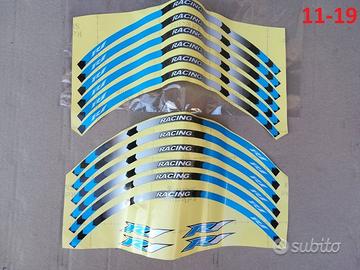 ADESIVI CERCHI YAMAHA R1 TUTTE LE ANNi