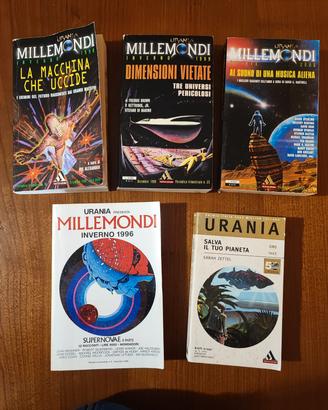 libri Urania millemondi fantascienza 