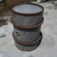 FUSTO ACCIAIO ZINCATO 2 GUERRA