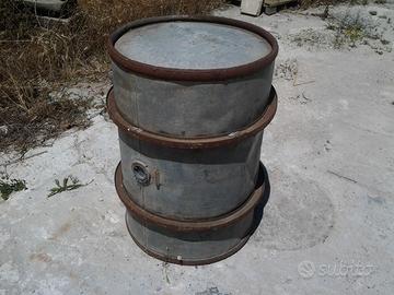 FUSTO ACCIAIO ZINCATO 2 GUERRA