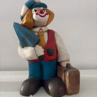 THUN PAGLIACCIO CLOWN OMBRELLO VALIGIA 