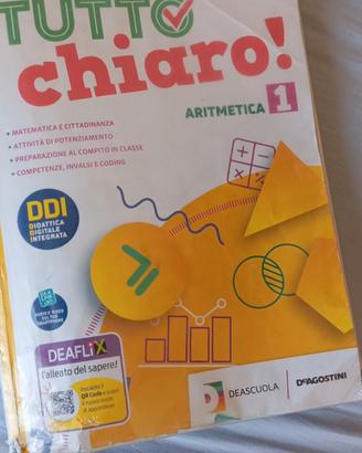 Testo scolastico Tutto Chiaro! ARITMETICA 1