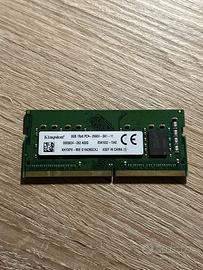 RAM Kingston 8 GB - PC4 - DDR4 - 2666 MHz - (RAM17