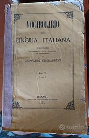 Giovanni Gherardini vocabolario italiano 1878