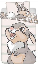 biancheria e piumino bambini