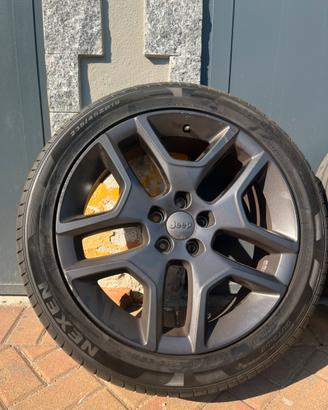 4 cerchi gommati jeep renegade 19”