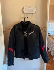 Giacca da moto da donna con imbottitura rimovibile